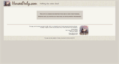 Desktop Screenshot of horsesonly.com